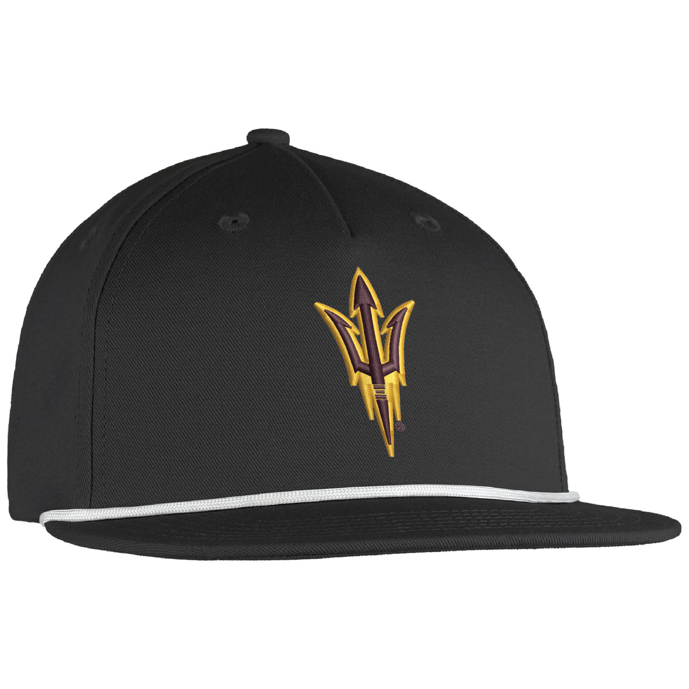 side angle of asu black hat