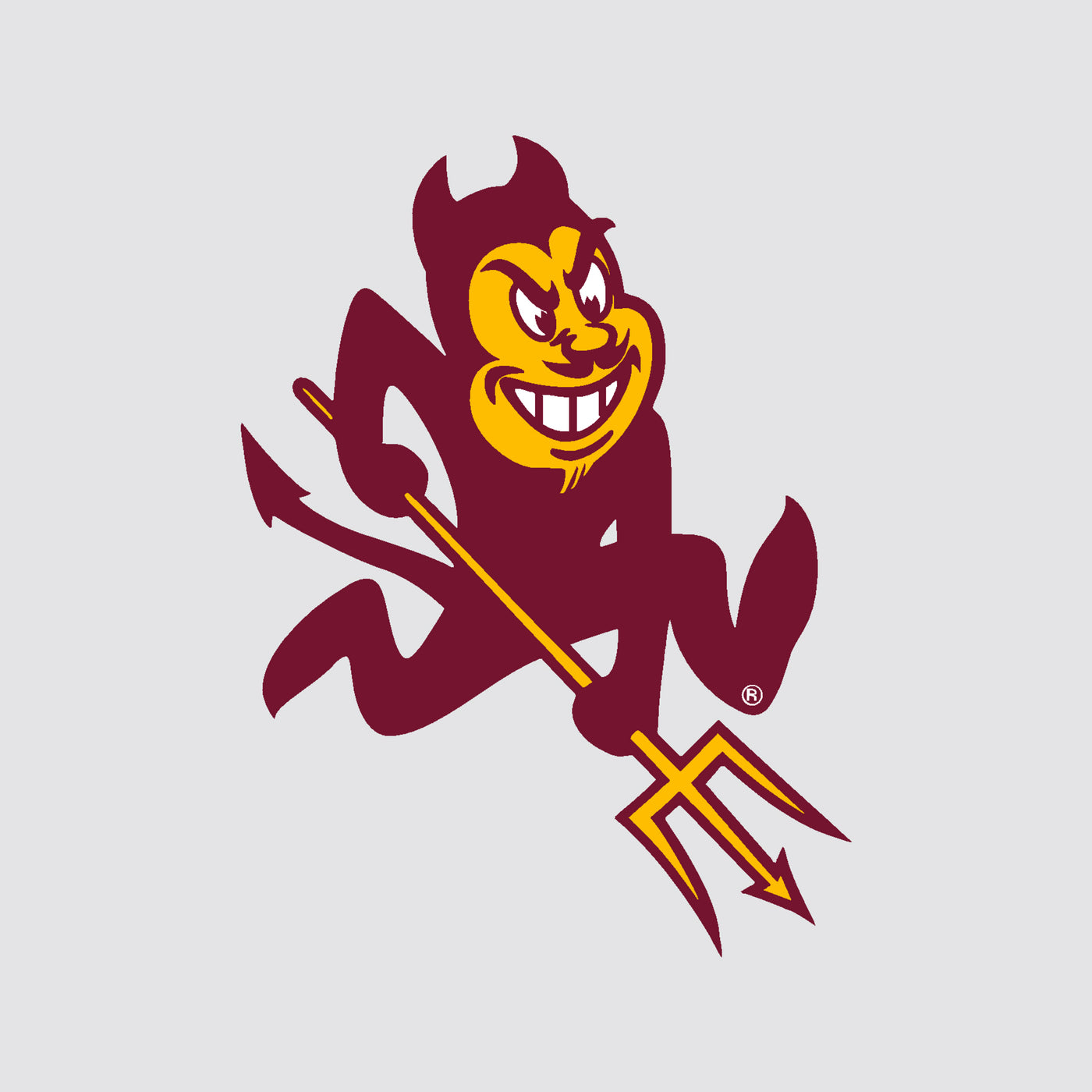 ASU Large Sparky Decal