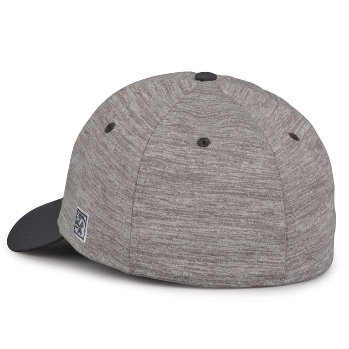 Grey cap with dark grey brim 