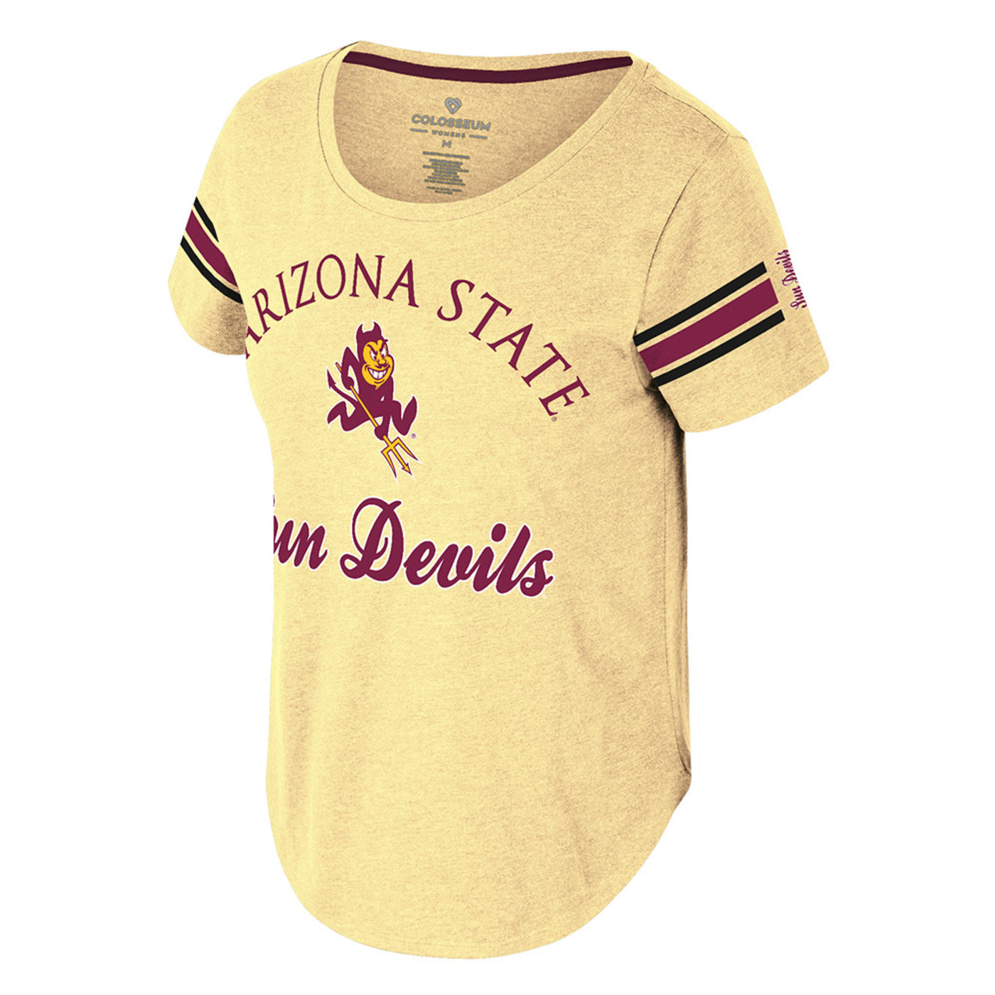 ASU Lovemore Scoop Ladies Tee GLD