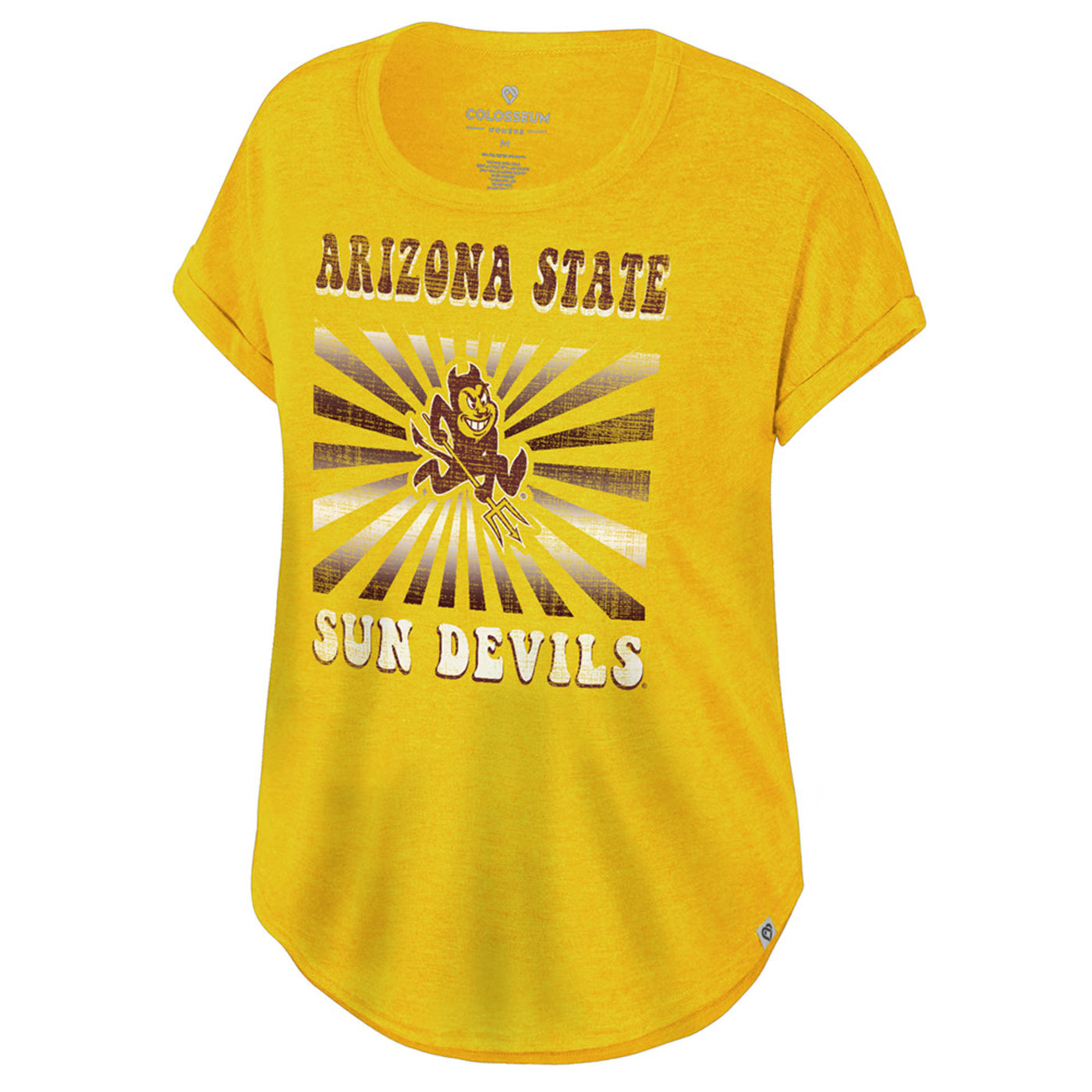 ASU Dolman Ladies Tee GLD