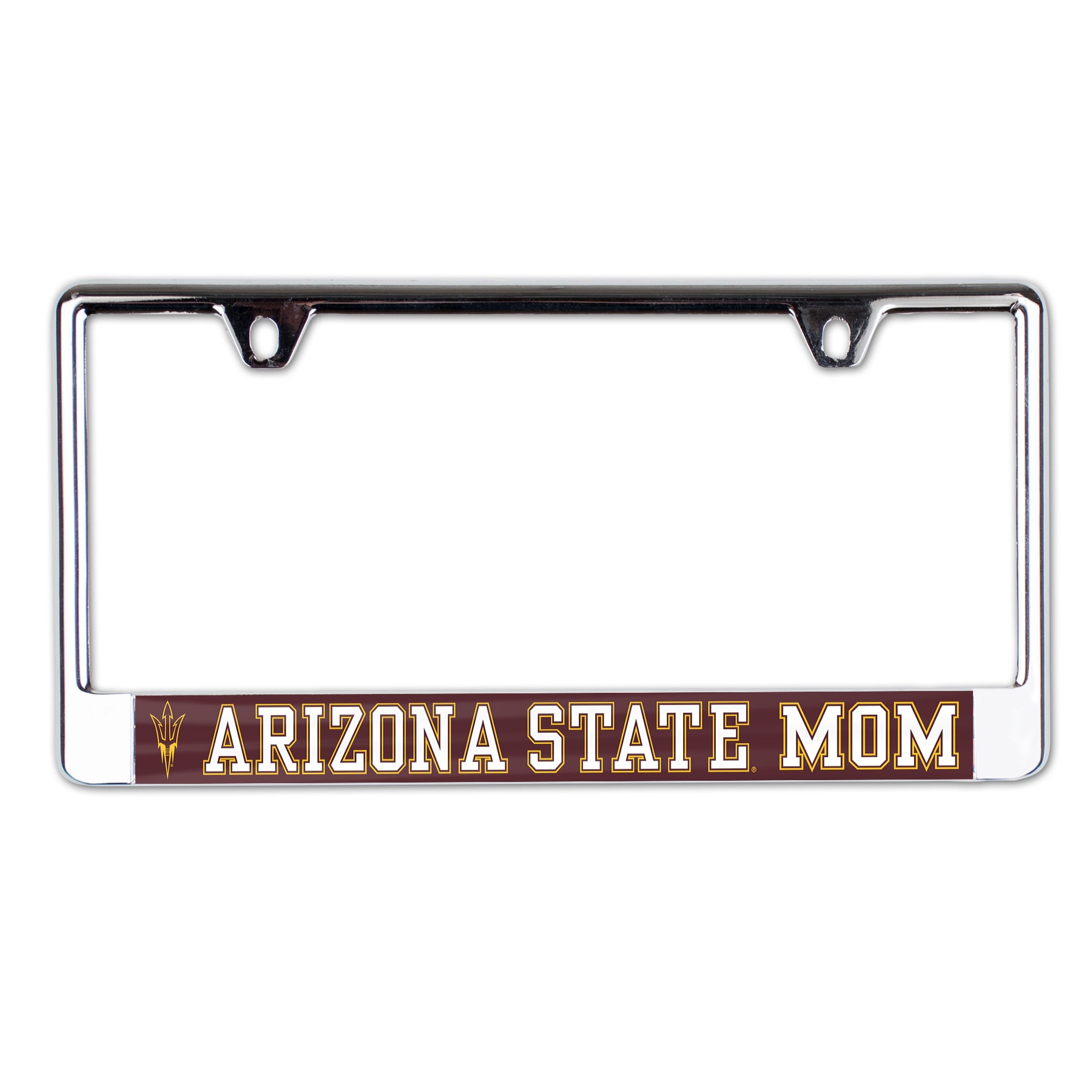 ASU Mom License Plate Frame Cactus Sports