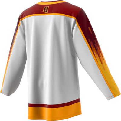Back of ASU Adidas Hockey jersey