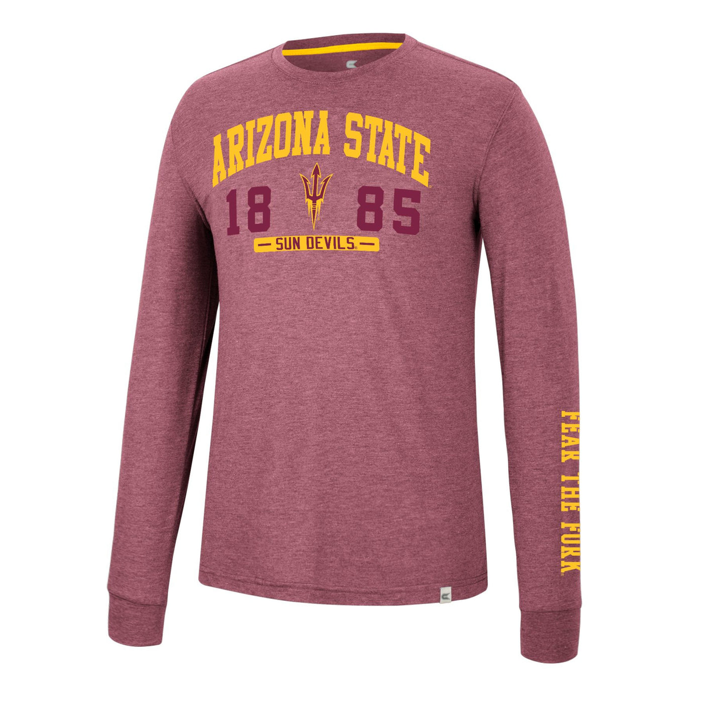 ASU maroon long sleeve. 