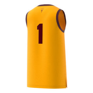 ASU Replica Basketball Jersey GLD