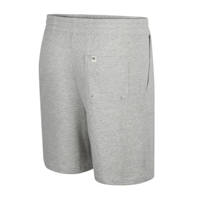 Back view of ASU men's gray shorts with one back pocket on the right side