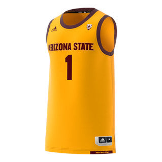 ASU Replica Basketball Jersey GLD